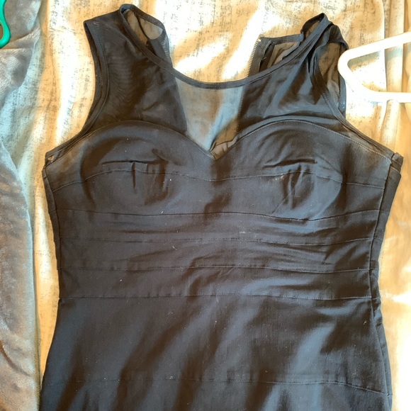 Mesh Little black dress - Picture 2 of 3